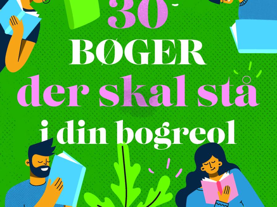 30 bøger der skal stå i din bogreol